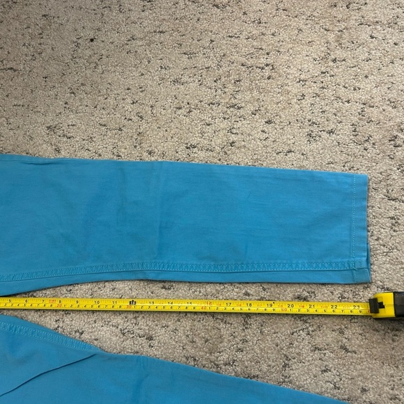 Burberry Brit Sz 27  Blue Cropped Ankle Jeans Slim Fit EUC - Picture 14 of 14